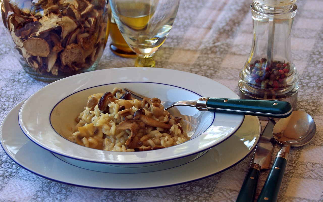 Receta de Risotto de Champiñones o Setas