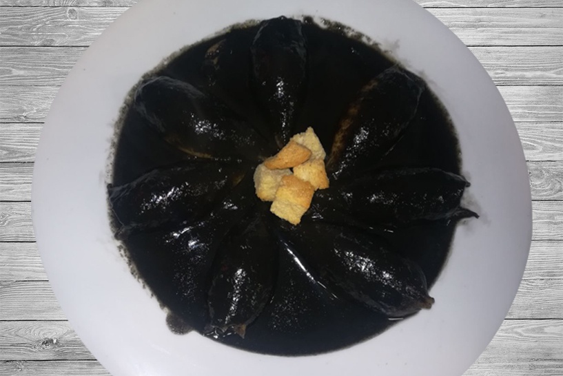 Receta de Txipirones en su tinta en Etxebarri