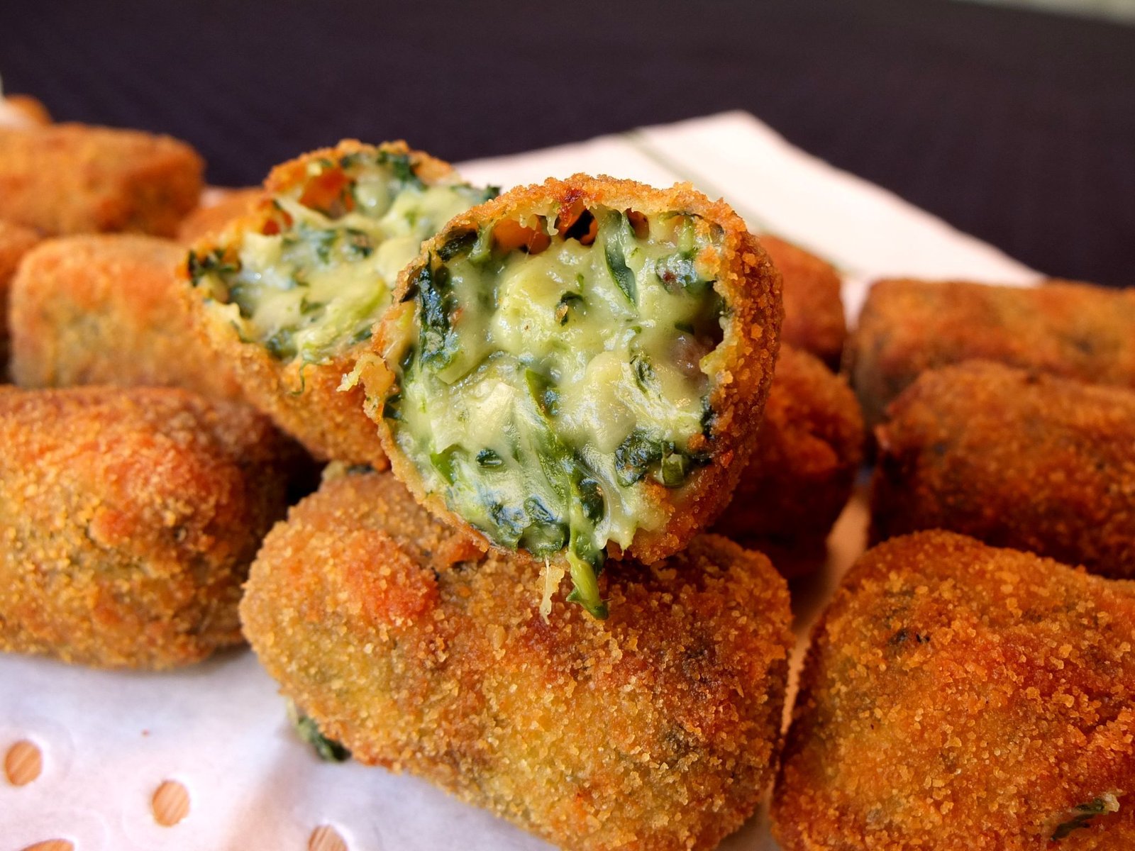 CROQUETAS ESPINACAS